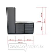 AKČNÝ SET Zostava 3 ks dielenského nábytku SET-CA01011 s nerezovou pracovnou doskou MB-TGW53S AKČNÝ SET Zostava 3 ks dielenského nábytku SET-CA01011 s nerezovou pracovnou doskou MB-TGW53S náhled