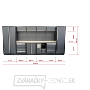 AKČNÝ SET Zostava 10 ks dielenského nábytku SET-CA01013 s drevenou pracovnou doskou MB-TGW53 AKČNÝ SET Zostava 10 ks dielenského nábytku SET-CA01013 s drevenou pracovnou doskou MB-TGW53 náhled
