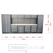 AKČNÝ SET Zostava 10 ks dielenského nábytku SET-CA01016 s drevenou pracovnou doskou MB-TGW53 AKČNÝ SET Zostava 10 ks dielenského nábytku SET-CA01016 s drevenou pracovnou doskou MB-TGW53 náhled
