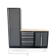 AKČNÝ SET Zostava 3 ks dielenského nábytku SET-CA01017 s drevenou pracovnou doskou MB-TGW53 Náhľad