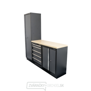 AKČNÝ SET Zostava 3 ks dielenského nábytku SET-CA01019 s drevenou pracovnou doskou MB-TGW53 AKČNÝ SET Zostava 3 ks dielenského nábytku SET-CA01019 s drevenou pracovnou doskou MB-TGW53 gallery main image