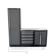 AKČNÝ SET Zostava 3 ks dielenského nábytku SET-CA01020 s nerezovou pracovnou doskou MB-TGW53S Náhľad
