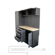 AKČNÝ SET Zostava 5 ks dielenského nábytku SET-CA01021 s drevenou pracovnou doskou MB-TGW53 Náhľad