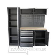 AKČNÝ SET Zostava 5 ks dielenského nábytku SET-CA01021 s drevenou pracovnou doskou MB-TGW53 Náhľad