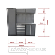 AKČNÝ SET Zostava 5 ks dielenského nábytku SET-CA01022 s nerezovou pracovnou doskou MB-TGW53S AKČNÝ SET Zostava 5 ks dielenského nábytku SET-CA01022 s nerezovou pracovnou doskou MB-TGW53S náhled