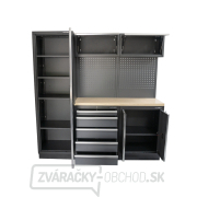 AKČNÝ SET Zostava 5 ks dielenského nábytku SET-CA01023 s drevenou pracovnou doskou MB-TGW53 Náhľad