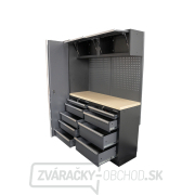 AKČNÝ SET Zostava 5 ks dielenského nábytku SET-CA01026 s drevenou pracovnou doskou MB-TGW53 Náhľad