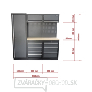 AKČNÝ SET Zostava 5 ks dielenského nábytku SET-CA01026 s drevenou pracovnou doskou MB-TGW53 AKČNÝ SET Zostava 5 ks dielenského nábytku SET-CA01026 s drevenou pracovnou doskou MB-TGW53 náhled