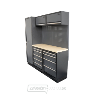 AKČNÝ SET Zostava 5 ks dielenského nábytku SET-CA01026 s drevenou pracovnou doskou MB-TGW53 AKČNÝ SET Zostava 5 ks dielenského nábytku SET-CA01026 s drevenou pracovnou doskou MB-TGW53 gallery main image