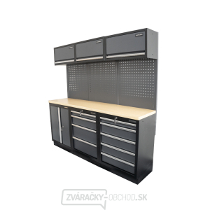 AKČNÝ SET Zostava 6 ks dielenského nábytku SET-CA01027 s drevenou pracovnou doskou MB-TGW80 AKČNÝ SET Zostava 6 ks dielenského nábytku SET-CA01027 s drevenou pracovnou doskou MB-TGW80 gallery main image