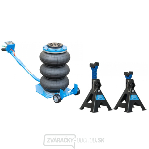 AKČNÝ SET Pneumatický mechový zdvihák 3t MB-BJ3T s podperami 3t MB-JS3T AKČNÝ SET Pneumatický mechový zdvihák 3t MB-BJ3T s podperami 3t MB-JS3T gallery main image