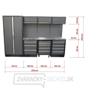 AKČNÝ SET Zostava 7 ks dielenského nábytku SET-CA01030 s nerezovou pracovnou doskou MB-TGW80S AKČNÝ SET Zostava 7 ks dielenského nábytku SET-CA01030 s nerezovou pracovnou doskou MB-TGW80S náhled