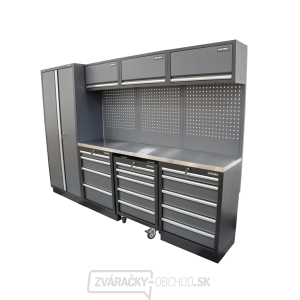 AKČNÝ SET Zostava 7 ks dielenského nábytku SET-CA01030 s nerezovou pracovnou doskou MB-TGW80S AKČNÝ SET Zostava 7 ks dielenského nábytku SET-CA01030 s nerezovou pracovnou doskou MB-TGW80S gallery main image