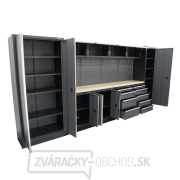 AKČNÝ SET Zostava 10 ks dielenského nábytku SET-CA01031 s drevenou pracovnou doskou MB-TGW53 Náhľad