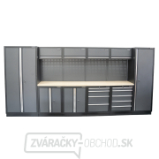 AKČNÝ SET Zostava 10 ks dielenského nábytku SET-CA01031 s drevenou pracovnou doskou MB-TGW53 Náhľad