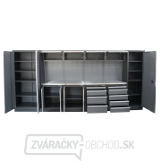 AKČNÝ SET Zostava 10 ks dielenského nábytku SET-CA01032 s nerezovou pracovnou doskou MB-TGW53S Náhľad