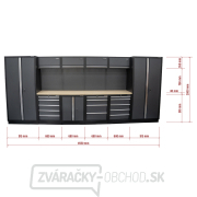AKČNÝ SET Zostava 10 ks dielenského nábytku SET-CA01033 s drevenou pracovnou doskou MB-TGW53 náhled