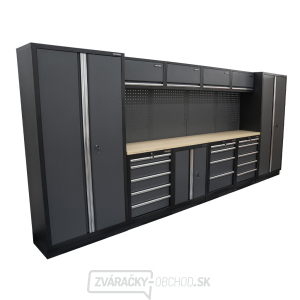 AKČNÝ SET Zostava 10 ks dielenského nábytku SET-CA01033 s drevenou pracovnou doskou MB-TGW53 AKČNÝ SET Zostava 10 ks dielenského nábytku SET-CA01033 s drevenou pracovnou doskou MB-TGW53 gallery main image