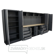 AKČNÝ SET Zostava 10 ks dielenského nábytku SET-CA01037 s drevenou pracovnou doskou MB-TGW53 Náhľad