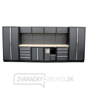 AKČNÝ SET Zostava 10 ks dielenského nábytku SET-CA01037 s drevenou pracovnou doskou MB-TGW53 Náhľad