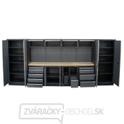 AKČNÝ SET Zostava 10 ks dielenského nábytku SET-CA01037 s drevenou pracovnou doskou MB-TGW53 Náhľad