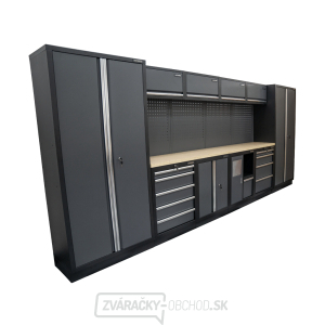 AKČNÝ SET Zostava 10 ks dielenského nábytku SET-CA01037 s drevenou pracovnou doskou MB-TGW53 AKČNÝ SET Zostava 10 ks dielenského nábytku SET-CA01037 s drevenou pracovnou doskou MB-TGW53 gallery main image