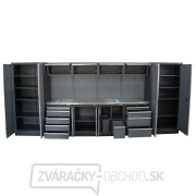 AKČNÝ SET Zostava 10 ks dielenského nábytku SET-CA01038 s nerezovou pracovnou doskou MB-TGW53S Náhľad