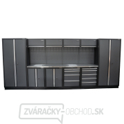 AKČNÝ SET Zostava 10 ks dielenského nábytku SET-CA01040 s nerezovou pracovnou doskou MB-TGW53S Náhľad