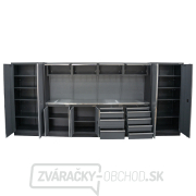 AKČNÝ SET Zostava 10 ks dielenského nábytku SET-CA01040 s nerezovou pracovnou doskou MB-TGW53S Náhľad