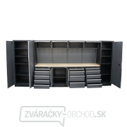AKČNÝ SET Zostava 10 ks dielenského nábytku SET-CA01041 s drevenou pracovnou doskou MB-TGW53 Náhľad