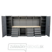 AKČNÝ SET Zostava 10 ks dielenského nábytku SET-CA01043 s drevenou pracovnou doskou MB-TGW53 Náhľad