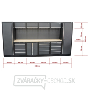 AKČNÝ SET Zostava 10 ks dielenského nábytku SET-CA01043 s drevenou pracovnou doskou MB-TGW53 AKČNÝ SET Zostava 10 ks dielenského nábytku SET-CA01043 s drevenou pracovnou doskou MB-TGW53 náhled