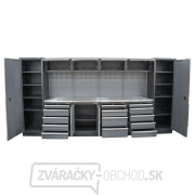 AKČNÝ SET Zostava 10 ks dielenského nábytku SET-CA01044 s nerezovou pracovnou doskou MB-TGW53S Náhľad
