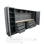 AKČNÝ SET Zostava 10 ks dielenského nábytku SET-CA01045 s drevenou pracovnou doskou MB-TGW53 Náhľad