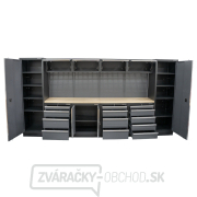 AKČNÝ SET Zostava 10 ks dielenského nábytku SET-CA01045 s drevenou pracovnou doskou MB-TGW53 Náhľad