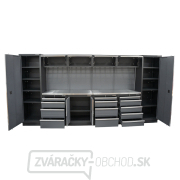AKČNÝ SET Zostava 10 ks dielenského nábytku SET-CA01046 s nerezovou pracovnou doskou MB-TGW53S Náhľad