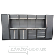 AKČNÝ SET Zostava 10 ks dielenského nábytku SET-CA01050 s nerezovou pracovnou doskou MB-TGW53S Náhľad