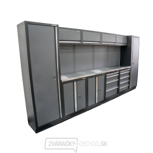 AKČNÝ SET Zostava 10 ks dielenského nábytku SET-CA01050 s nerezovou pracovnou doskou MB-TGW53S AKČNÝ SET Zostava 10 ks dielenského nábytku SET-CA01050 s nerezovou pracovnou doskou MB-TGW53S gallery main image