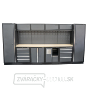 AKČNÝ SET Zostava 10 ks dielenského nábytku SET-CA01051 s drevenou pracovnou doskou MB-TGW53 Náhľad