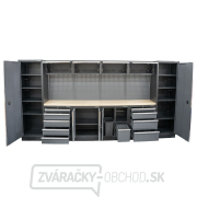 AKČNÝ SET Zostava 10 ks dielenského nábytku SET-CA01051 s drevenou pracovnou doskou MB-TGW53 Náhľad