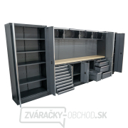AKČNÝ SET Zostava 10 ks dielenského nábytku SET-CA01053 s drevenou pracovnou doskou MB-TGW53 Náhľad