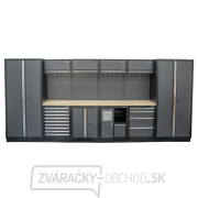 AKČNÝ SET Zostava 10 ks dielenského nábytku SET-CA01053 s drevenou pracovnou doskou MB-TGW53 Náhľad