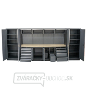 AKČNÝ SET Zostava 10 ks dielenského nábytku SET-CA01053 s drevenou pracovnou doskou MB-TGW53 Náhľad
