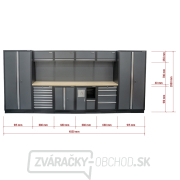 AKČNÝ SET Zostava 10 ks dielenského nábytku SET-CA01053 s drevenou pracovnou doskou MB-TGW53 AKČNÝ SET Zostava 10 ks dielenského nábytku SET-CA01053 s drevenou pracovnou doskou MB-TGW53 náhled