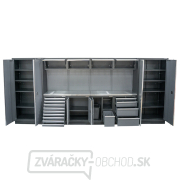 AKČNÝ SET Zostava 10 ks dielenského nábytku SET-CA01054 s nerezovou pracovnou doskou MB-TGW53S Náhľad
