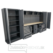 AKČNÝ SET Zostava 10 ks dielenského nábytku SET-CA01055 s drevenou pracovnou doskou MB-TGW53 Náhľad