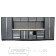 AKČNÝ SET Zostava 10 ks dielenského nábytku SET-CA01055 s drevenou pracovnou doskou MB-TGW53 Náhľad