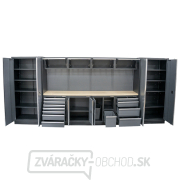 AKČNÝ SET Zostava 10 ks dielenského nábytku SET-CA01055 s drevenou pracovnou doskou MB-TGW53 Náhľad