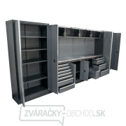 AKČNÝ SET Zostava 10 ks dielenského nábytku SET-CA01056 s nerezovou pracovnou doskou MB-TGW53S Náhľad