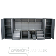 AKČNÝ SET Zostava 10 ks dielenského nábytku SET-CA01056 s nerezovou pracovnou doskou MB-TGW53S Náhľad